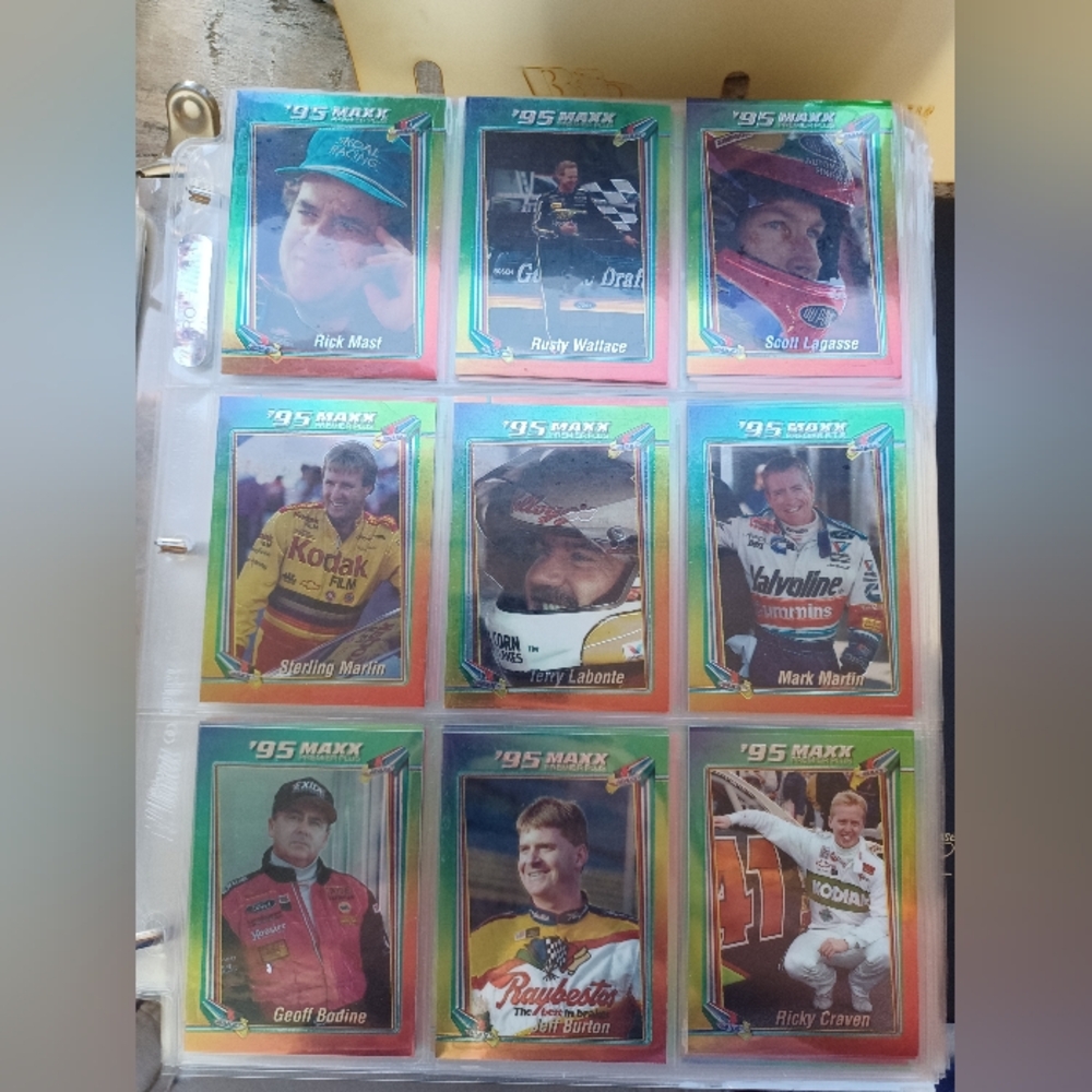 '95 Racing Trading Card Collection